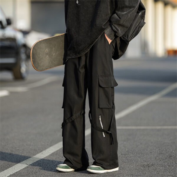 Custom Loose Multi-Pocket Cargo Pants - Style 59584A - product detail view 4