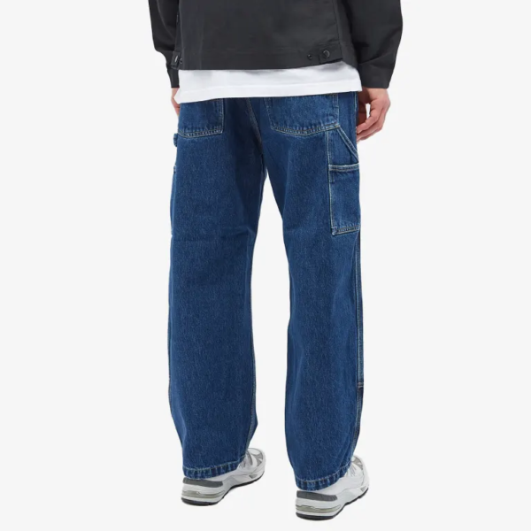 Custom Loose Straight Utility Pocket Denim Jeans - Style 759116 - product detail view 2