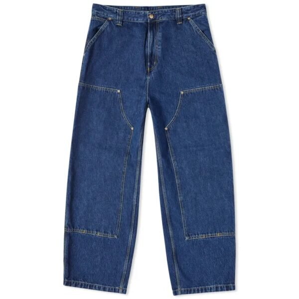 Custom Loose Straight Utility Pocket Denim Jeans - Style 759116 - product detail view 4