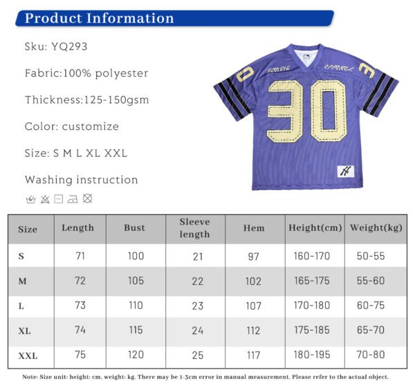Custom Mesh Football Jersey and Shorts Set | - Style 3AACFC - product detail view 4 Custom Mesh Football Jersey and Shorts Set | - Style 3AACFC - product detail view 4