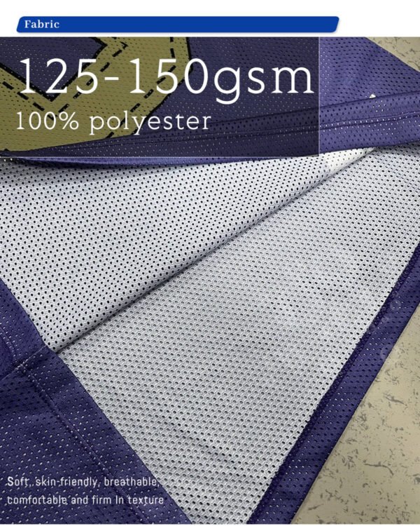Custom Mesh Football Jersey and Shorts Set | - Style 3AACFC - product detail view 6 Custom Mesh Football Jersey and Shorts Set | - Style 3AACFC - product detail view 6