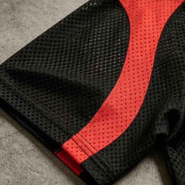 Custom Mesh Panel Sport Jersey Tee - Style C6981D - product detail view 3 Custom Mesh Panel Sport Jersey Tee - Style C6981D - product detail view 3