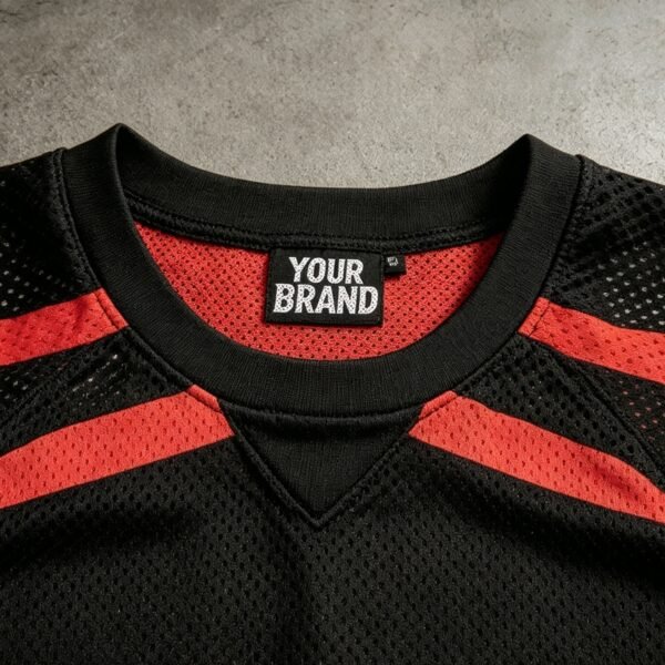 Custom Mesh Panel Sport Jersey Tee - Style C6981D - product detail view 4 Custom Mesh Panel Sport Jersey Tee - Style C6981D - product detail view 4