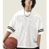 Custom 240 GSM Mesh V-Neck Stripe Sleeve Jersey | VW-JR240 - Style 412EB5 - product detail view 5 Custom 240 GSM Mesh V-Neck Stripe Sleeve Jersey | VW-JR240 - Style 412EB5 - product detail view 5
