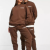 Custom Minimal Pullover Hoodie and Jogger Set - Style 7D00D5 - product detail view 3 Custom Minimal Pullover Hoodie and Jogger Set - Style 7D00D5 - product detail view 3
