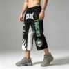 Custom Mirrored Panel Cropped Streetwear Pants - Style A74590 - product detail view 6 Custom Mirrored Panel Cropped Streetwear Pants - Style A74590 - product detail view 6