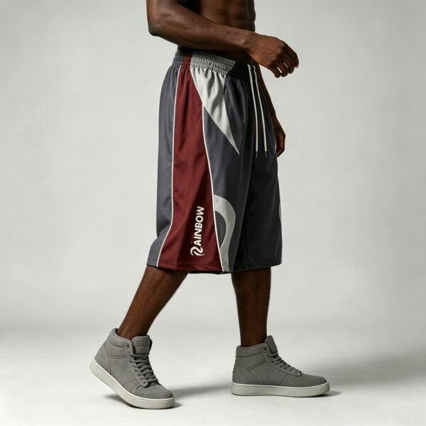 Custom Color-Block Mobility Capri Pants - Style 118DBE - product detail view 6