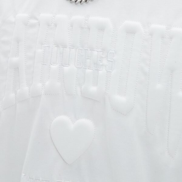 Custom Mock Neck Boxy Oversized T-Shirt - Style 1C7BEC - product detail view 6 Custom Mock Neck Boxy Oversized T-Shirt - Style 1C7BEC - product detail view 6