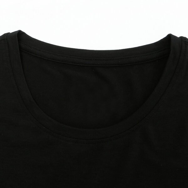 Custom Dark Modal O-Neck Slim Fit T-Shirt - Style 32C71D - product detail view 5 Custom Dark Modal O-Neck Slim Fit T-Shirt - Style 32C71D - product detail view 5