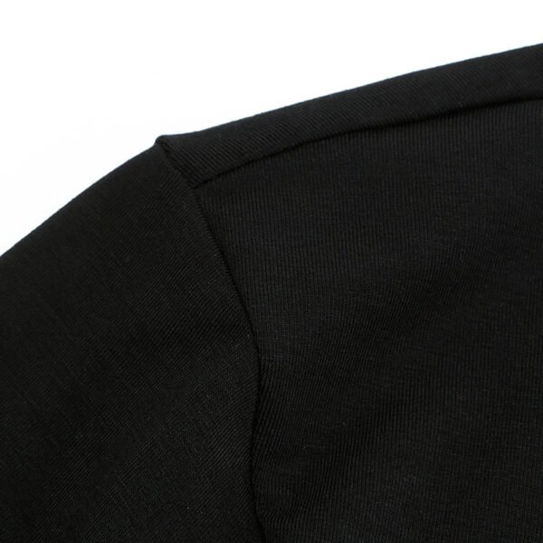 Custom Dark Modal O-Neck Slim Fit T-Shirt - Style 32C71D - product detail view 6 Custom Dark Modal O-Neck Slim Fit T-Shirt - Style 32C71D - product detail view 6
