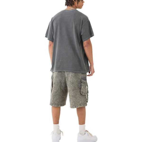 Custom Monochrome Mask Graphic T-Shirt - Style 4ABFDB - product detail view 3