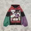 Custom Multi-Panel Graphic Hooded Streetwear Jacket - Style 7A3D59 - product detail view 11