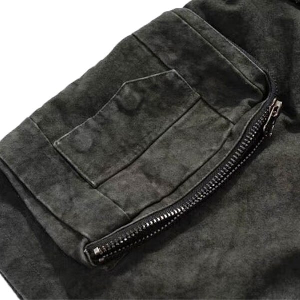Custom Multi-Pocket Drawstring Cargo Shorts - Style 382B5D - product detail view 8 Custom Multi-Pocket Drawstring Cargo Shorts - Style 382B5D - product detail view 8