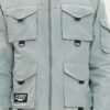Custom Multi-Pocket Hooded Utility Jacket - Style 034D13 - product detail view 9 Custom Multi-Pocket Hooded Utility Jacket - Style 034D13 - product detail view 9