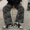 Custom Newspaper Check Wide-Leg Pants b312f1313ea46337 - Style B312F1 - product detail view 2 Custom Newspaper Check Wide-Leg Pants b312f1313ea46337 - Style B312F1 - product detail view 2