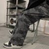 Custom Newspaper Check Wide-Leg Pants b312f1313ea46337 - Style B312F1 - product detail view 3 Custom Newspaper Check Wide-Leg Pants b312f1313ea46337 - Style B312F1 - product detail view 3