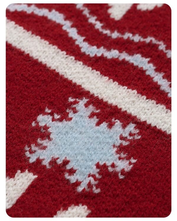Custom Festive Intarsia Novelty Pullover Sweater 10123W23 - Style C97409 - product detail view 8 Custom Festive Intarsia Novelty Pullover Sweater 10123W23 - Style C97409 - product detail view 8