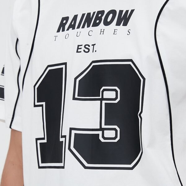 Custom Number Graphic Jersey T-Shirt | VEW-JR-2402 - Style 0D0FCE - product detail view 3 Custom Number Graphic Jersey T-Shirt | VEW-JR-2402 - Style 0D0FCE - product detail view 3