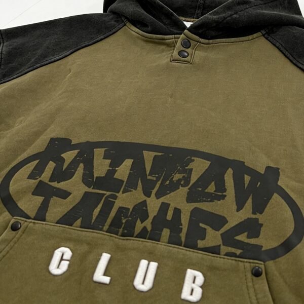 Custom Olive Washed Raglan Tracksuit - VW-3228 - Style 3228D5 - product detail view 5 Custom Olive Washed Raglan Tracksuit - VW-3228 - Style 3228D5 - product detail view 5