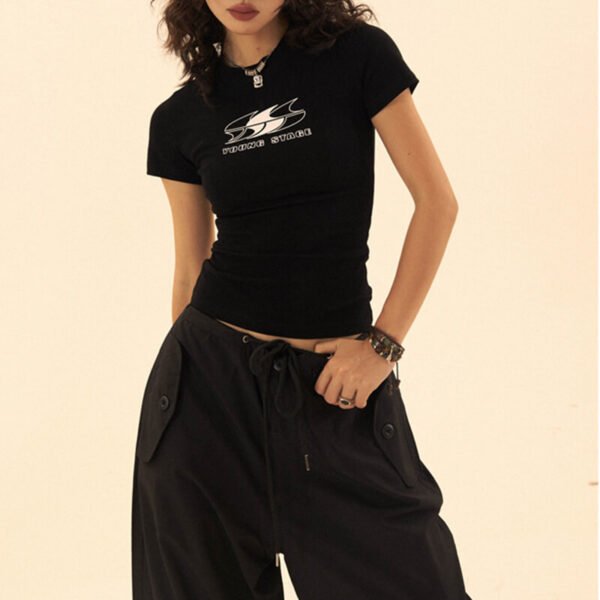 Custom One-Way Nap-Cut Streetwear Shorts - Style C5980F - product detail view 4 Custom One-Way Nap-Cut Streetwear Shorts - Style C5980F - product detail view 4