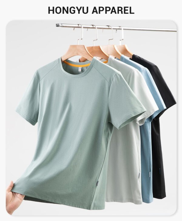 Custom 200 GSM Outdoor Crewneck T-Shirt - Style BCAFDD - product detail view 4 Custom 200 GSM Outdoor Crewneck T-Shirt - Style BCAFDD - product detail view 4