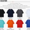 Custom Oversized 210 GSM Unisex T-Shirt - Style 1090A2 - product detail view 6 Custom Oversized 210 GSM Unisex T-Shirt - Style 1090A2 - product detail view 6