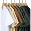 Custom Oversized 280 GSM Long-Staple Cotton T-Shirt - Style 2C5B8B - product detail view 15