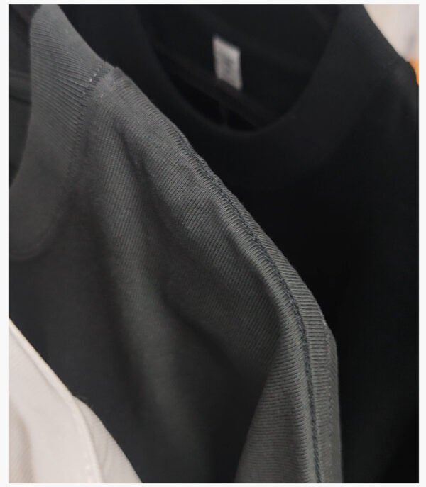 Custom Oversized 280 GSM Long-Staple Cotton T-Shirt - Style 2C5B8B - product detail view 16