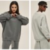 Custom Oversized 350 GSM Fleece Sweatshirt | - Style DD34A4 - product detail view 16 Custom Oversized 350 GSM Fleece Sweatshirt | - Style DD34A4 - product detail view 16