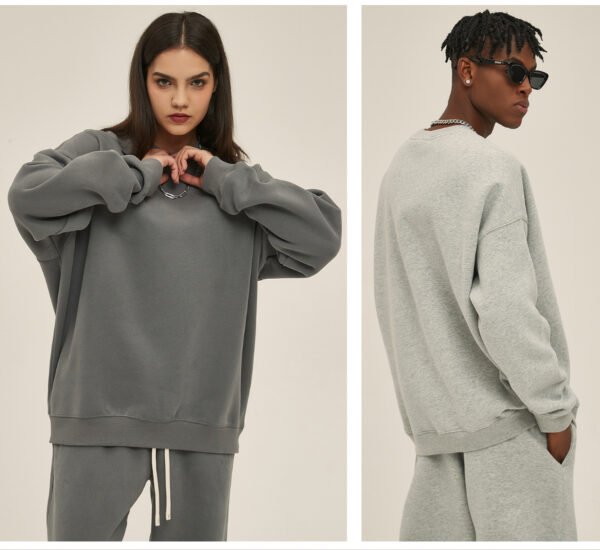 Custom Oversized 350 GSM Fleece Sweatshirt | - Style DD34A4 - product detail view 16 Custom Oversized 350 GSM Fleece Sweatshirt | - Style DD34A4 - product detail view 16