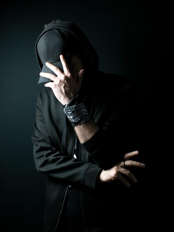 Custom Oversized Black Pullover Hoodie VW-C08469 - Style C08469