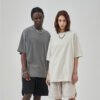 Custom Oversized Blank Streetwear T-Shirt - Style A7CE84 - product detail view 2