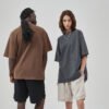 Custom Oversized Blank Streetwear T-Shirt - Style A7CE84 - product detail view 3