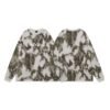 Custom Oversized Camo V-Neck Long Sleeve Tee - Style 20CA34 - product detail view 4 Custom Oversized Camo V-Neck Long Sleeve Tee - Style 20CA34 - product detail view 4