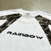 Custom Oversized Camo Panel Streetwear Tee - Style 0E91E7 - product detail view 5 Custom Oversized Camo Panel Streetwear Tee - Style 0E91E7 - product detail view 5
