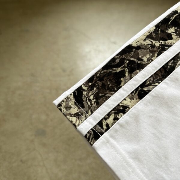 Custom Oversized Camo Panel Streetwear Tee - Style 0E91E7 - product detail view 9 Custom Oversized Camo Panel Streetwear Tee - Style 0E91E7 - product detail view 9