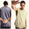 Custom Vintage Oversized Cotton Tank Top S1531 - Style 45E3D9 - product detail view 12 Custom Vintage Oversized Cotton Tank Top S1531 - Style 45E3D9 - product detail view 12