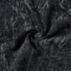 Custom Oversized Cotton Vintage Wash T-Shirt - Style 81F311 Close-up of black and grey vintage wash fabric