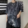Custom Oversized Cotton Vintage Wash T-Shirt - Style 81F311 - product detail view 5 Custom Oversized Cotton Vintage Wash T-Shirt - Style 81F311 - product detail view 5