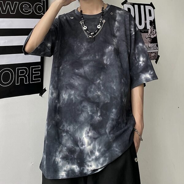 Custom Oversized Cotton Vintage Wash T-Shirt - Style 81F311 - product detail view 6 Custom Oversized Cotton Vintage Wash T-Shirt - Style 81F311 - product detail view 6