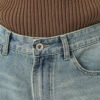 Custom Oversized Drawstring Denim Shorts - Style FBD85C - product detail view 6