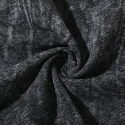Custom Oversized Embossed Graphic T-Shirt - Style F0039E Dark grey oversized t-shirt with an acid wash finish and embossed graphic