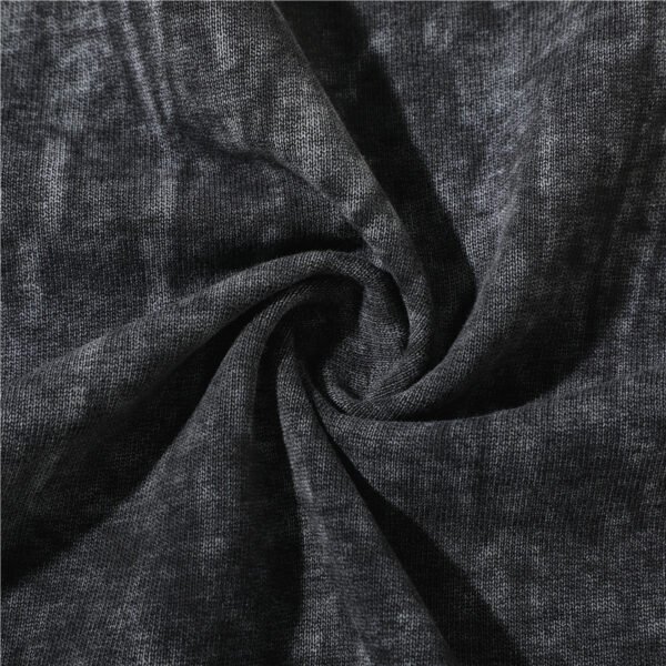 Custom Oversized Embossed Graphic T-Shirt - Style F0039E Dark grey oversized t-shirt with an acid wash finish and embossed graphic