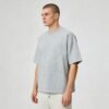 Custom Oversized Embossed Graphic T-Shirt - Style F0039E - product detail view 4 Custom Oversized Embossed Graphic T-Shirt - Style F0039E - product detail view 4