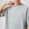Custom Oversized Embossed Graphic T-Shirt - Style F0039E - product detail view 9 Custom Oversized Embossed Graphic T-Shirt - Style F0039E - product detail view 9