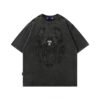 Custom Acid-Wash Oversized Embroidered T-Shirt - Style 3E6660 - product detail view 6