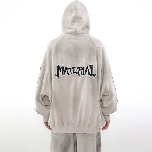Custom Oversized Hooded Embroidered Jacket | VW-26F967 - Style 26F967
