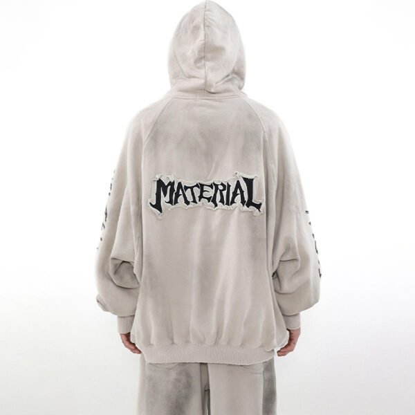 Custom Oversized Hooded Embroidered Jacket | VW-26F967 - Style 26F967 Custom Oversized Hooded Embroidered Jacket | VW-26F967 - Style 26F967