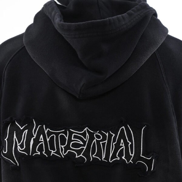 Custom Oversized Hooded Embroidered Jacket | VW-26F967 - Style 26F967 - product detail view 6 Custom Oversized Hooded Embroidered Jacket | VW-26F967 - Style 26F967 - product detail view 6