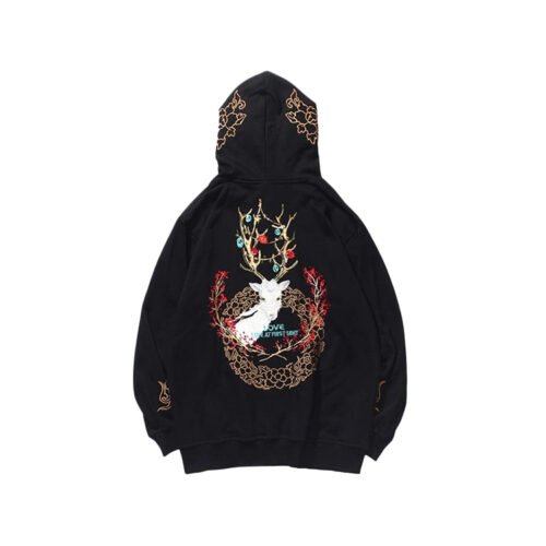 Custom Oversized Embroidered Pullover Hoodie - Style 52C539 Custom Oversized Embroidered Pullover Hoodie - Style 52C539